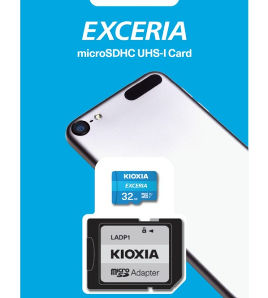 32 GB HAFIZA KART EXCERIA MICRO SDHC UHS-1 CLASS 10 100MB/S LMEX1L032GG2 KIOXIA