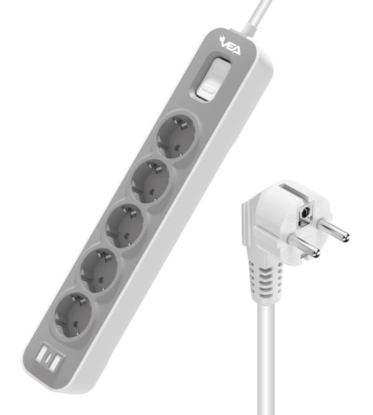 5'Lİ ANAHTARLI 1.5 METRE AKIM KORUMALI GRUP PRİZ (MADE IN MALAYSIA)22529 VEA VE-NOVA105 A CLASS