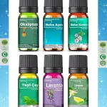Hava Nemlendirici Koku Efsane Çiçek Özleri Oda Kokusu %100 Saf & Doğal Koku 6lı Set 6x10ml Esansiyel Uçucu Yağ Buhardanlık