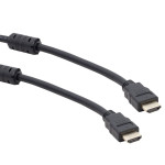 15 METRE POŞETLİ HDMI KABLO (18942)POWERMASTER PLASTİK DÜZ SİYAH