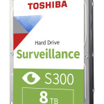 TOSHIBA 8TB 3.5'' 256MB SATA3 PC HDD HDWT380UZSVA S300 PRO 7200RPM (Güvenlik 7/24)
