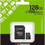 Kıngston Canvas Select Plus 128GB Mıcro Sdhc CLASS10 150MB/S Hafıza Kartı SDCS3/128GB Yeşil Kutu