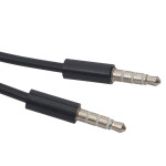 AUX STEREO 1 METRE ERKEK/ERKEK 4 BOĞUMLU KABLO 17601 POWERMASTER PM-17601 3.5 MM