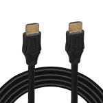 20 METRE PLASTİK DÜZ SİYAH V2.0 GOLD POŞETLİ HDMI KABLO 24587 FULLY G-507FS