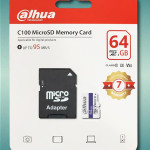 Dahua C100A 64GB MicroSD Hafıza Kartı (SD Adaptörlü)