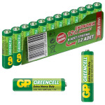 İNCE KALEM PİL (12'Lİ PAKET FİYATI)(GP 24G-2MTPVS12) (32351)GP 24G-GREENCELL