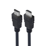 PLASTİK DÜZ SİYAH 10 METRE HDMI KABLO POŞETLİ 18941 POWERMASTER