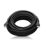 10 METRE GOLD POŞETLİ HDMI KABLO 24586 FULLY G-507DS PLASTİK DÜZ SİYAH