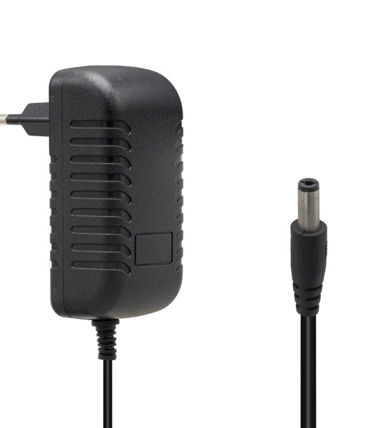 12 VOLT - 2 AMPER 5.5*2.5 UÇLU PLASTİK KASA PRİZ TİPİ ADAPTÖR POWERMASTER PM-4531